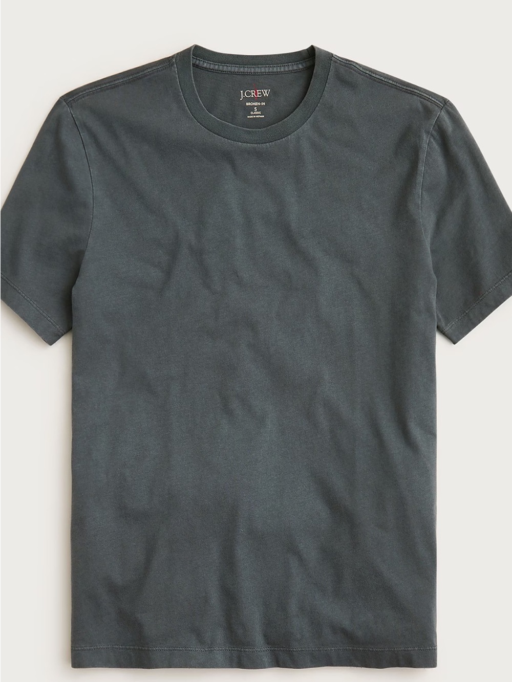 J. Crew Broken-in T-shirt Bedford Coal Medium - Picture 4 of 8